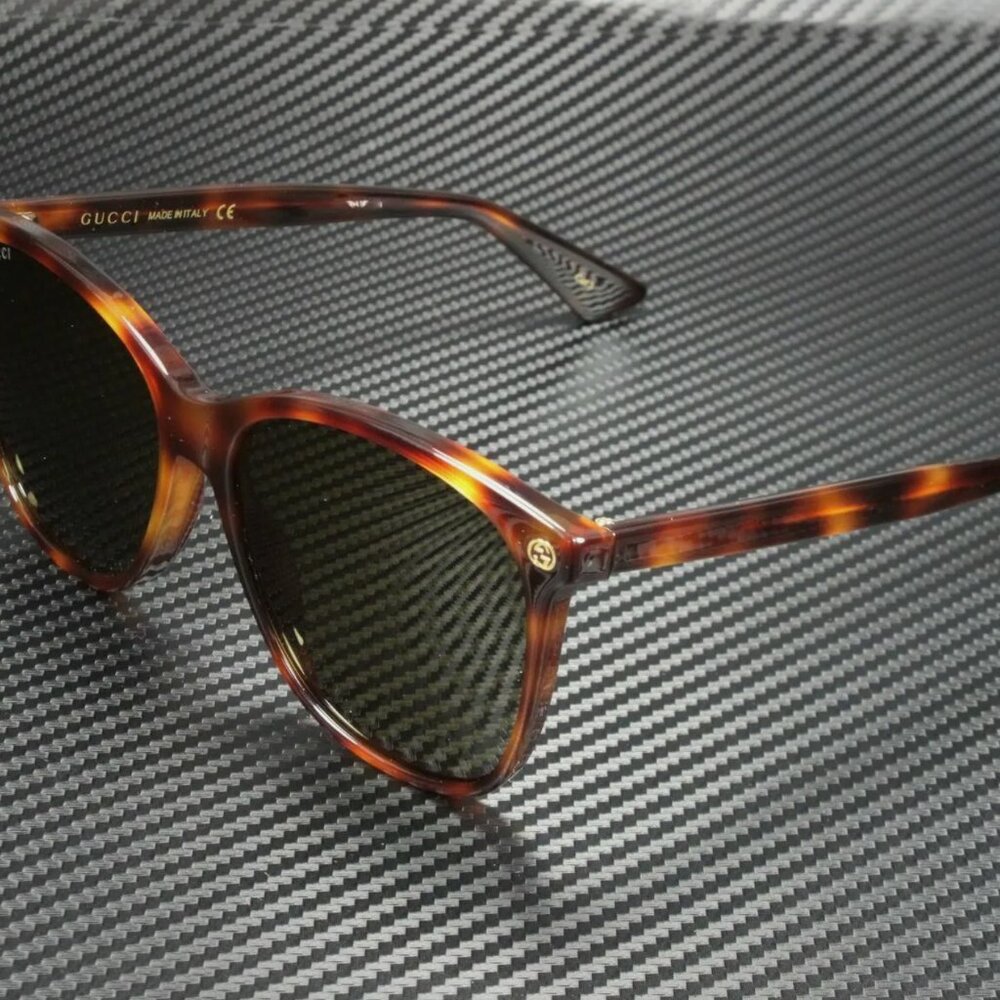NEW Gucci Havana Round Women's Sunglasses